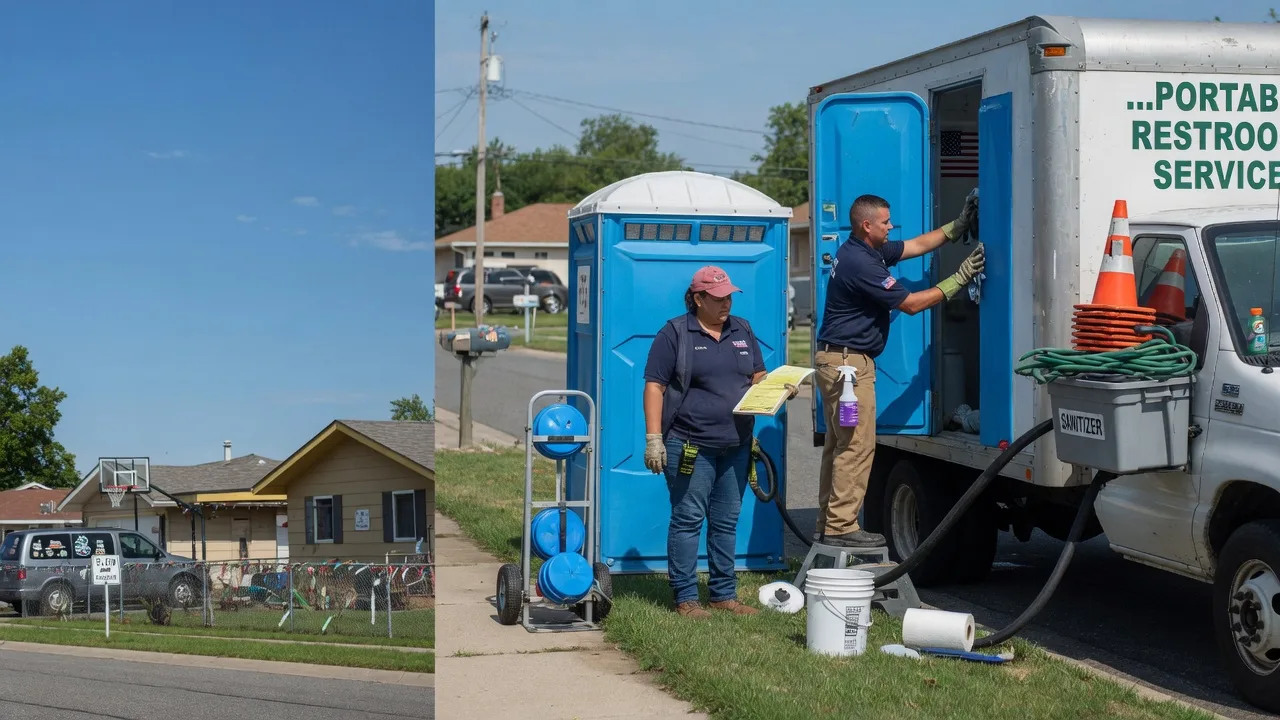 Portable Toilet Rental in Tyro, KS near me
